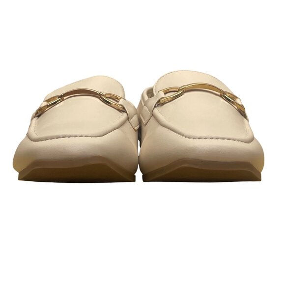 Cushionaire Women’s Cream Gold Snaffle Bit Memory Foam Loafers Size 9W - Picture 2 of 9
